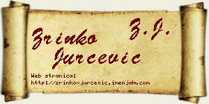 Zrinko Jurčević vizit kartica
